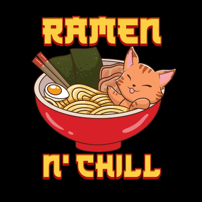 Ramen cat anime