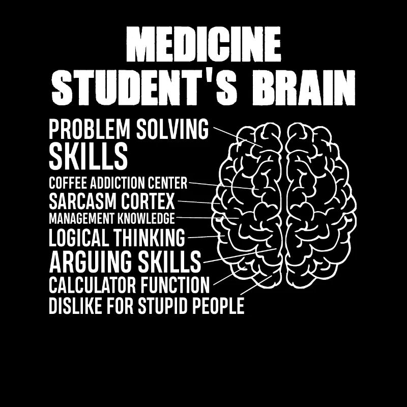 Medicine Student's Brain