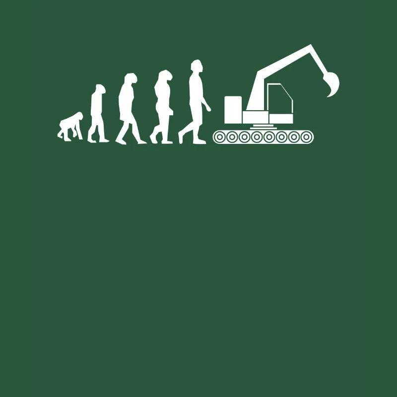 Evolution excavator operator excavator