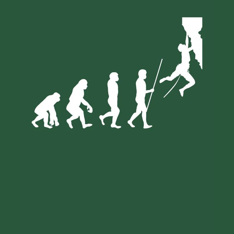 Klettern Evolution