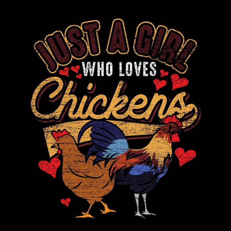 Huhn Mädchen