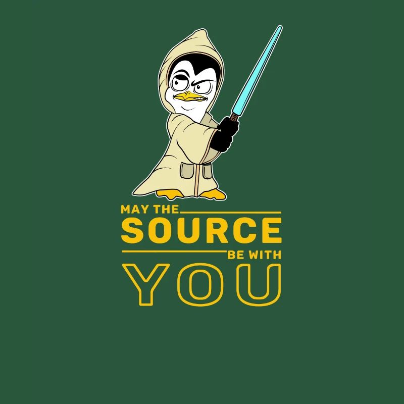 IT Nerd Linux Linux Pinguin Geek Software Engineer