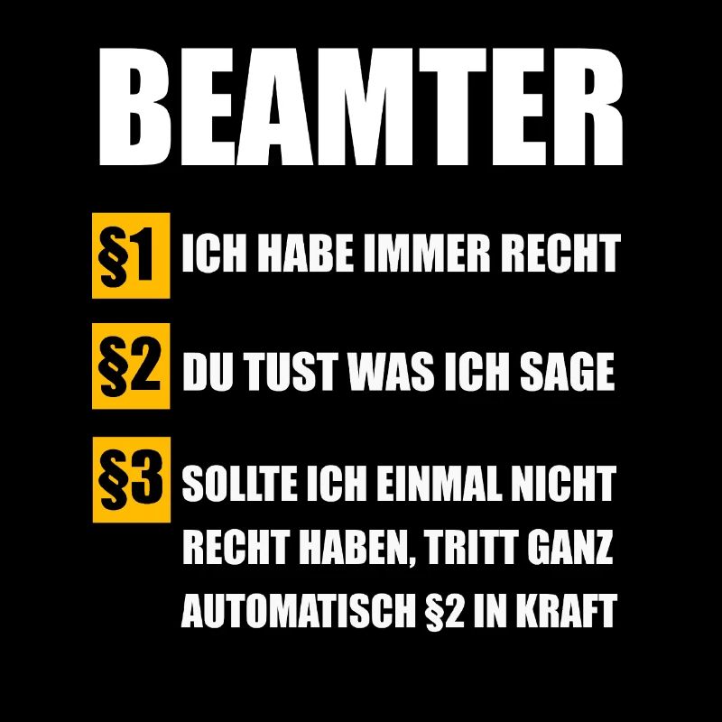 Beamter Beamte Beamtin Geschenk