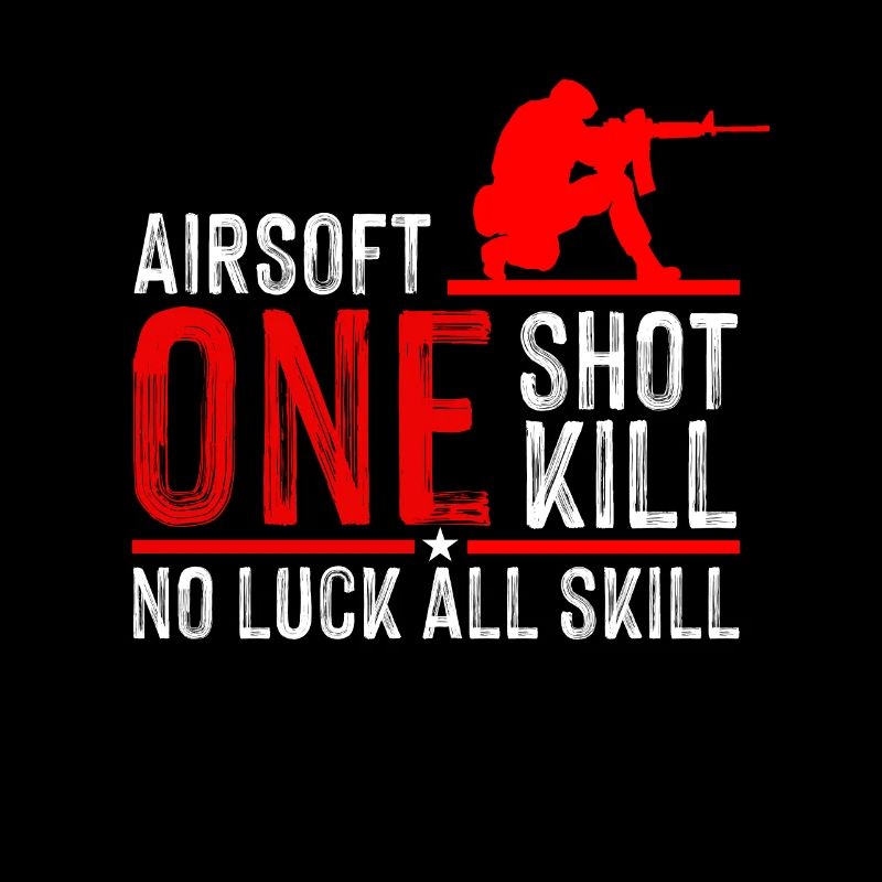 Airsoft player gift I weapon airsoft team