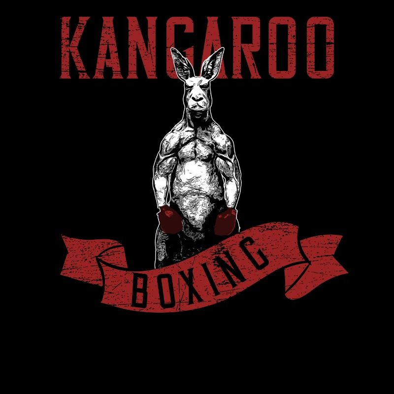 Känguru Boxen Boxhandschuh Witzig