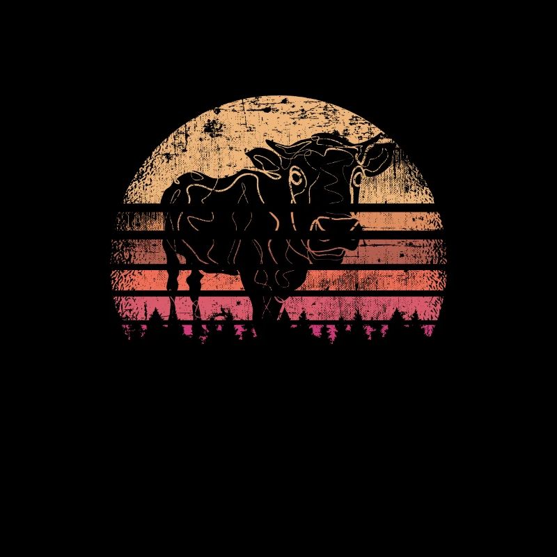 Kuh retro