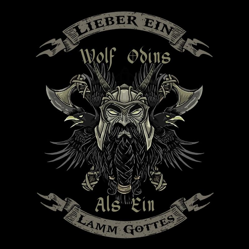 odins wolf viking celtic walhalla