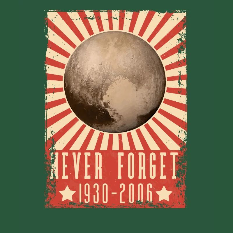 Never Forget Pluto Funny Planet Pluto shirt