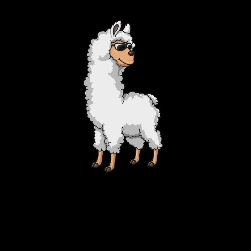 Kein Prob-Lama Cool And Funny Llama Kein Problem