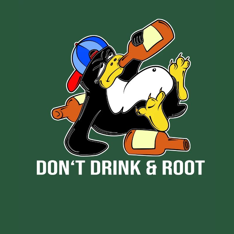 Linux Pinguin Sudo Admin Lustig Informatik PC Nerd