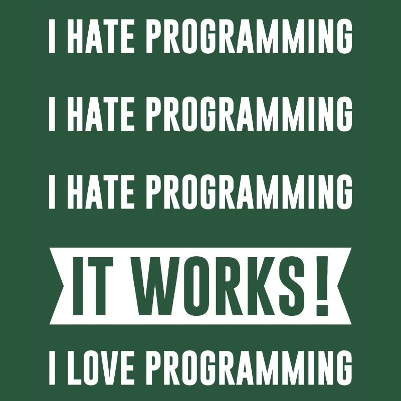 Programmierer - I HATE PROGRAMMING