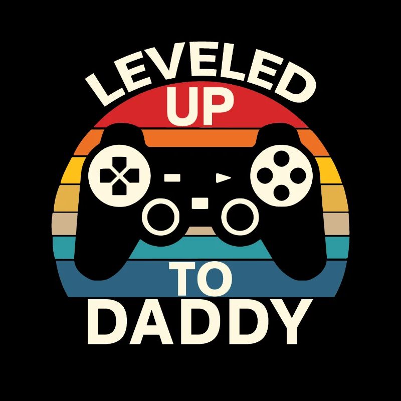 Neues Vatergeschenk, erstes Vatertagsgeschenk, Leveled up T.