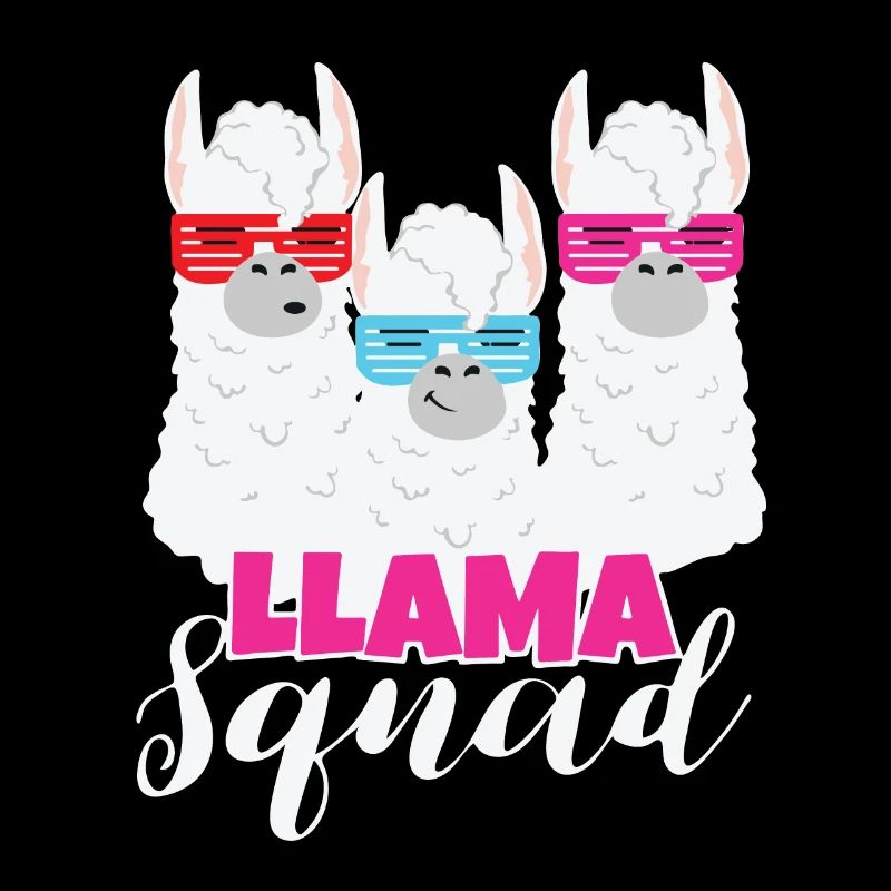 Llama Llama Squad Llama and Alpacas Alpaca