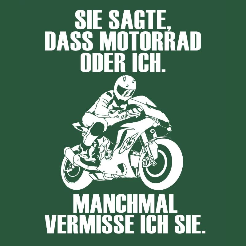 Motorrad oder Ich. Manchmal vermisse ich sie