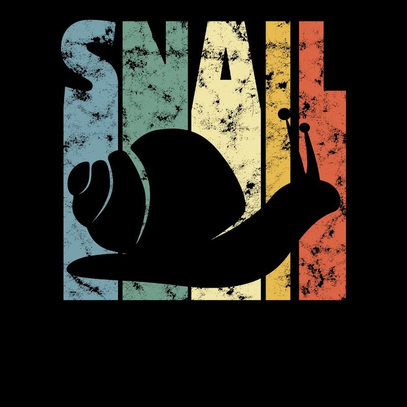 Cute snail shell snail gift