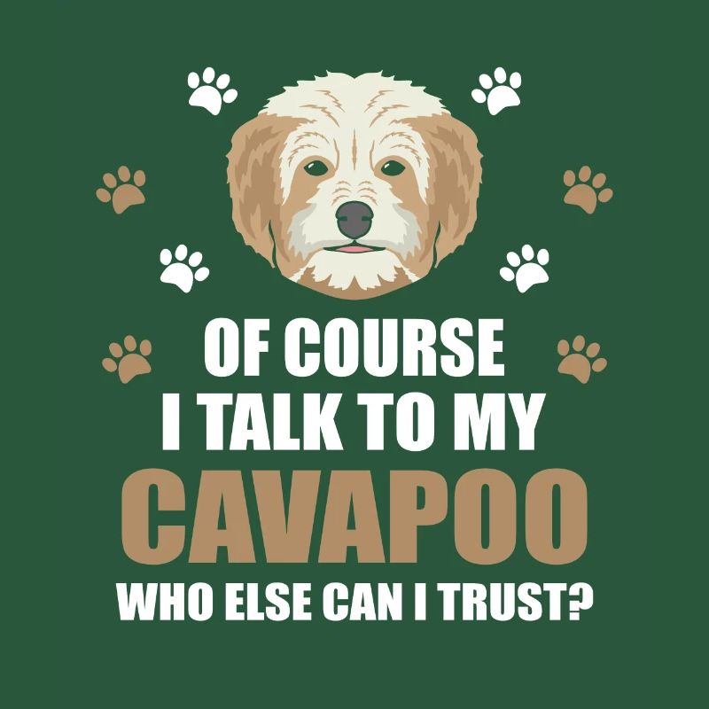 Cavapoo Hunderasse Shirt Geschenkidee