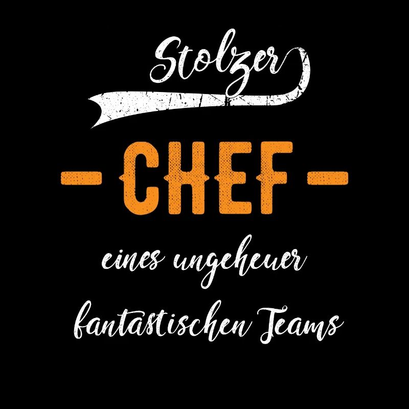 Stolzer Chef Chefität Geschenkidee Chefe Boss