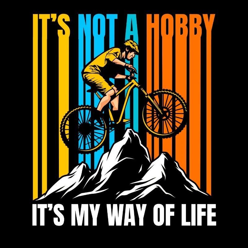 Mountainbiker Mountainbiking