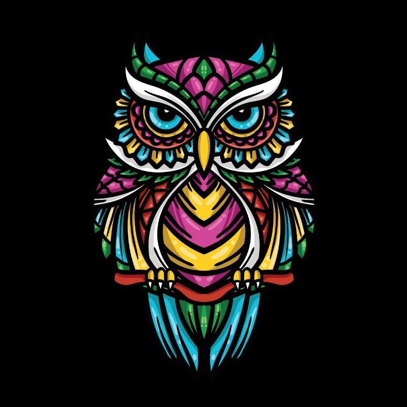 Eule Waldeule Eulen Geschenk Eulen Deko