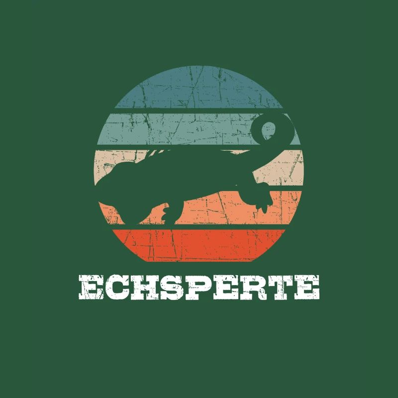 Echsperte Echspertin Echse Eidechse Reptilien Zoo