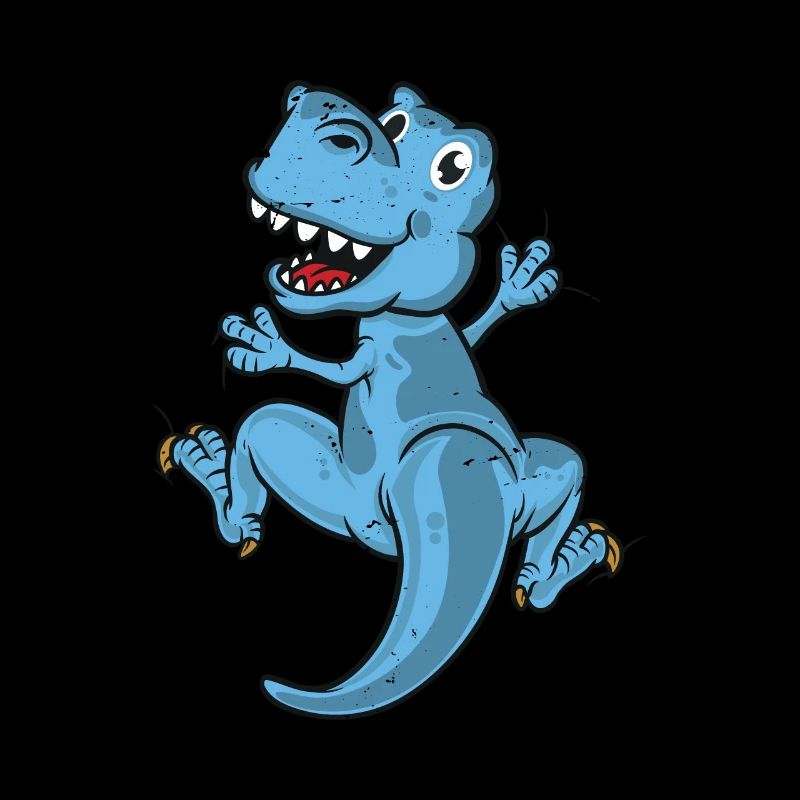 Blauer Dino