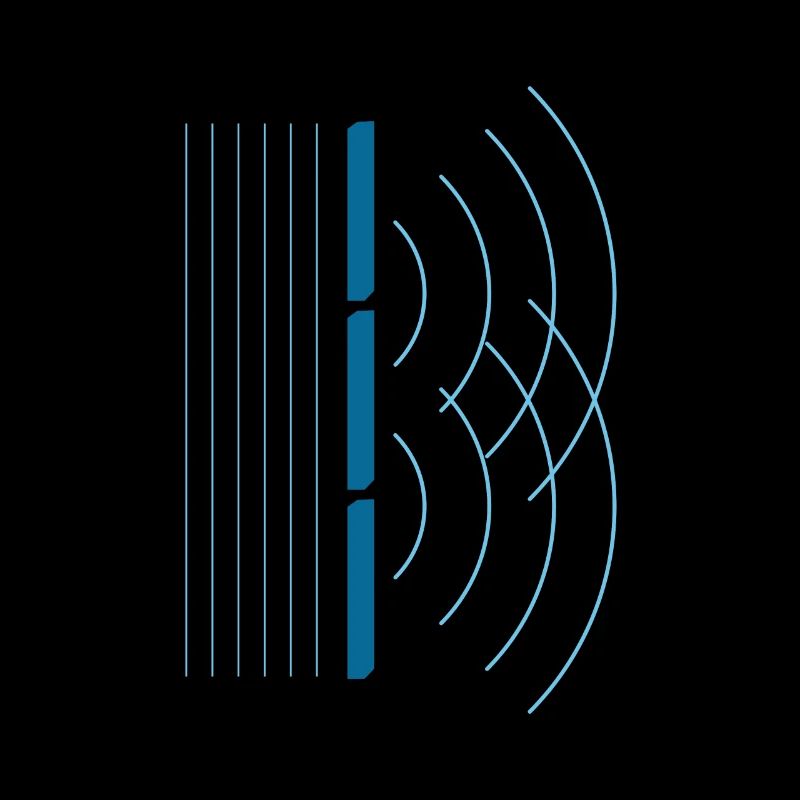 Physics interference formation wave radiation