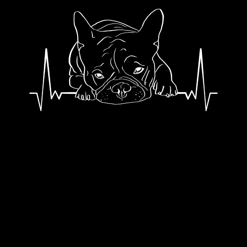Fréquence cardiaque du bouledogue français