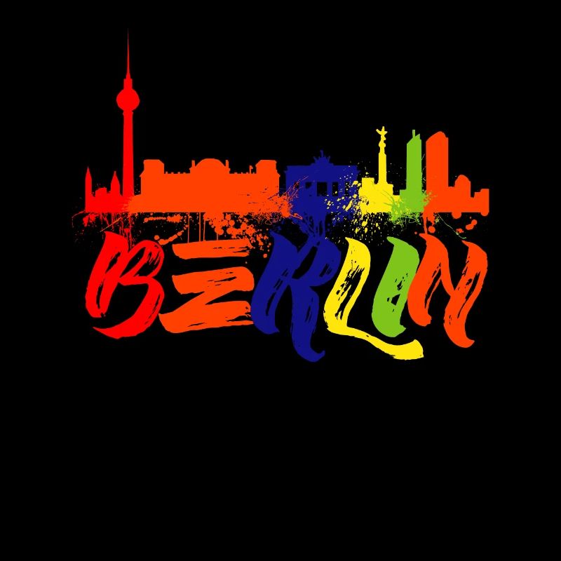 Berlin Art Berliner Skyline Geschenk