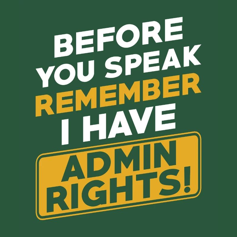 Administrator Informatiker Programmierer Admin