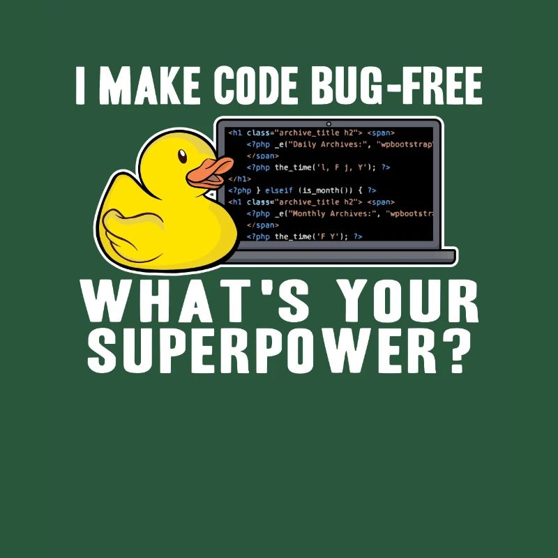 Programmeurs Canard Programmation Debugging Drôle