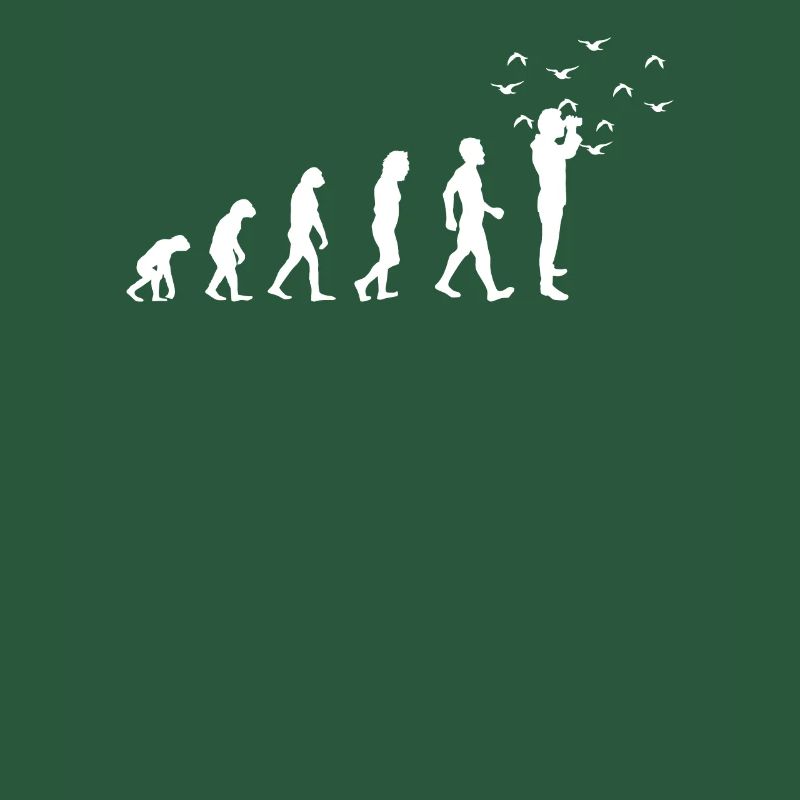 Evolution Vogelbeobachter Vogel Nerd
