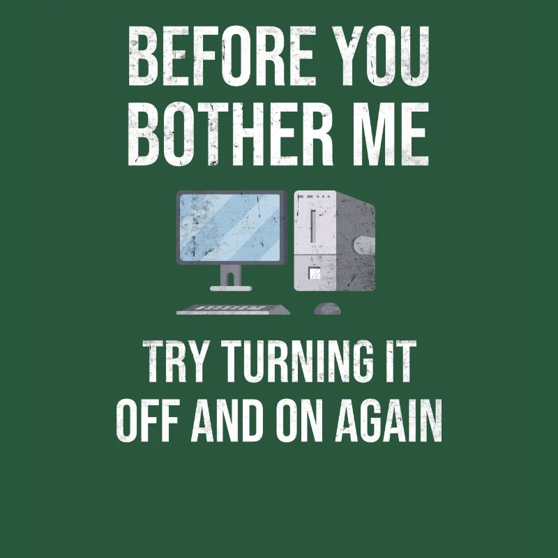 Gift IT support IT help desk funny saying