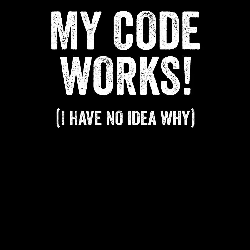 Lustiger Programmierer Entwickler-Code Humor Zitat