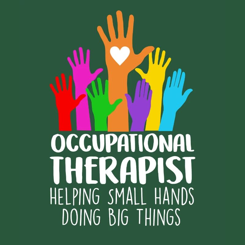 Occupational Therapist Helping Small Hands Doing Big Things