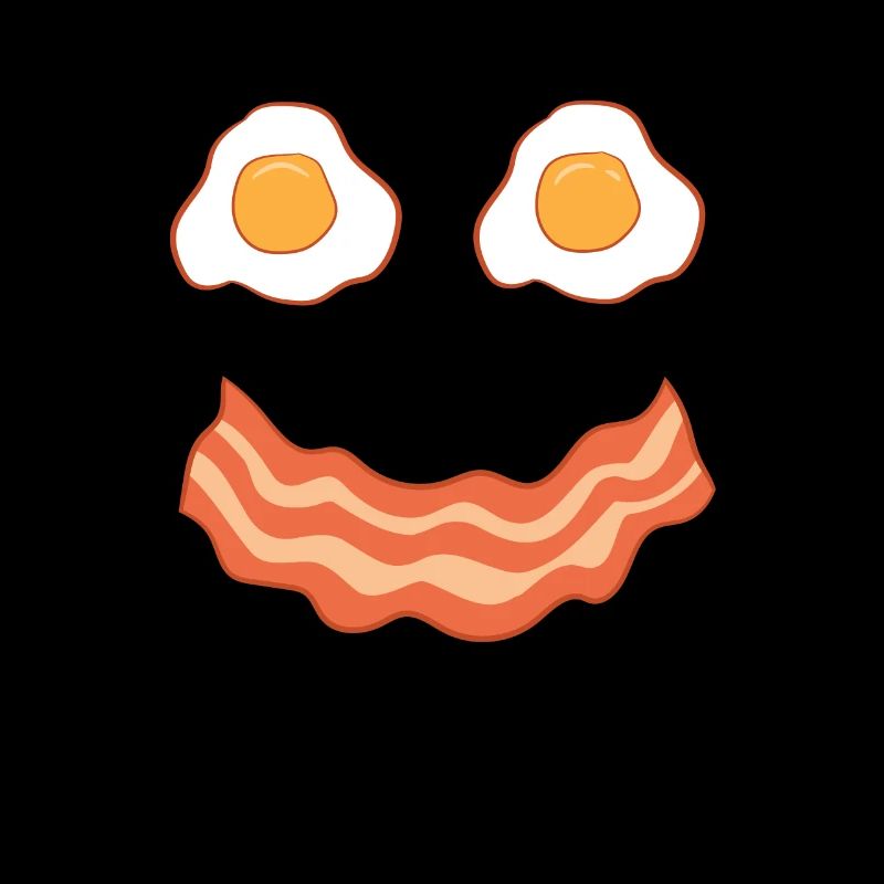 Frühstück Eier und Speck Spiegelei Speck