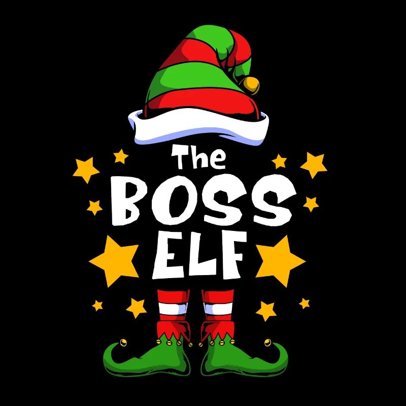 Elfe Elf Weihnachtsgeschenk Boss