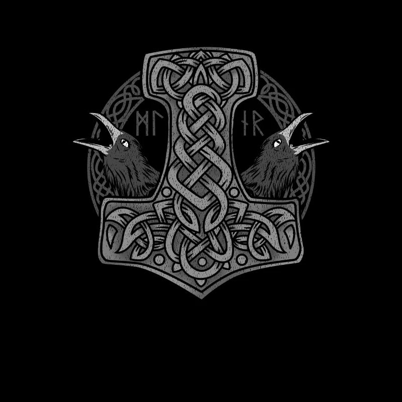 Wikinger Hammer - Mjölnir Odin Geschenk