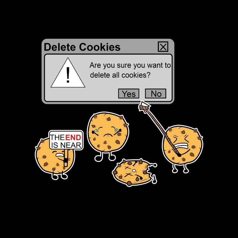 Delete Cookies Funny Internet Meme Browser
