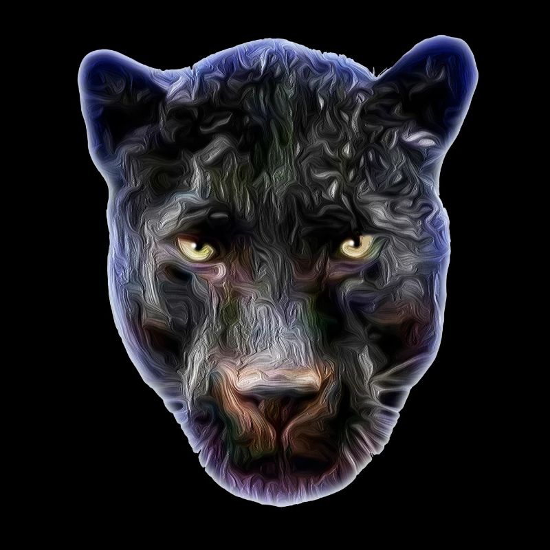 Aurora Panther Portrait Tee