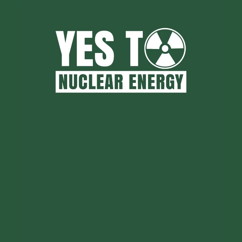 Ja zu Atomkraft Kernkraft Nuklear Atom