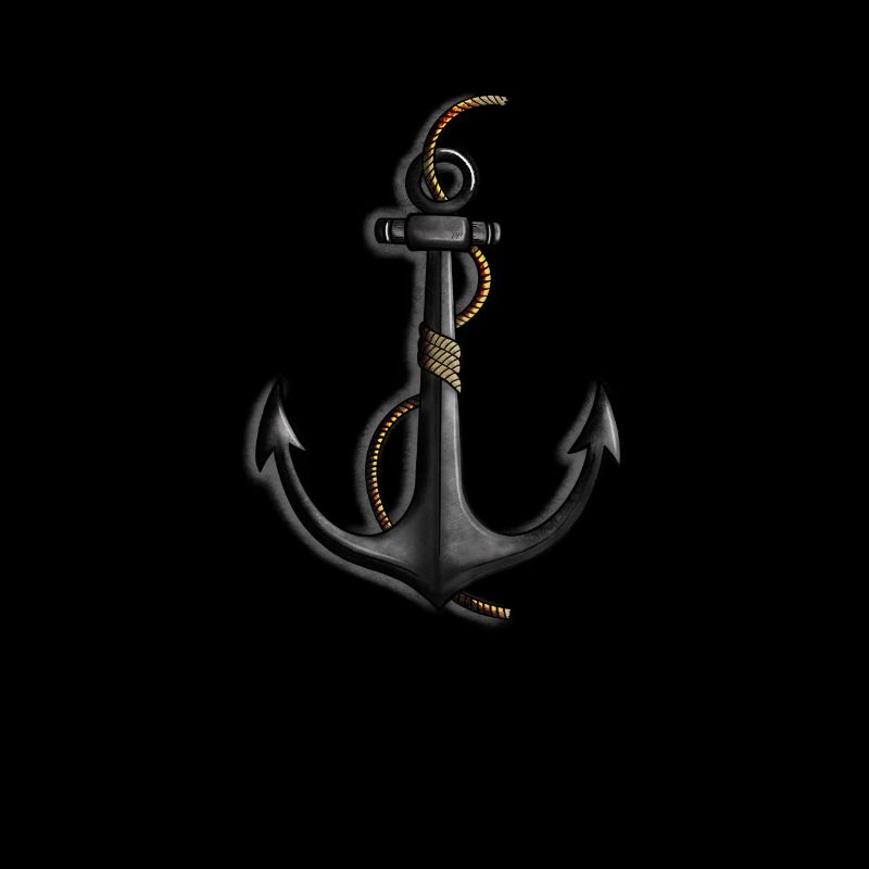 Anchor with dew
