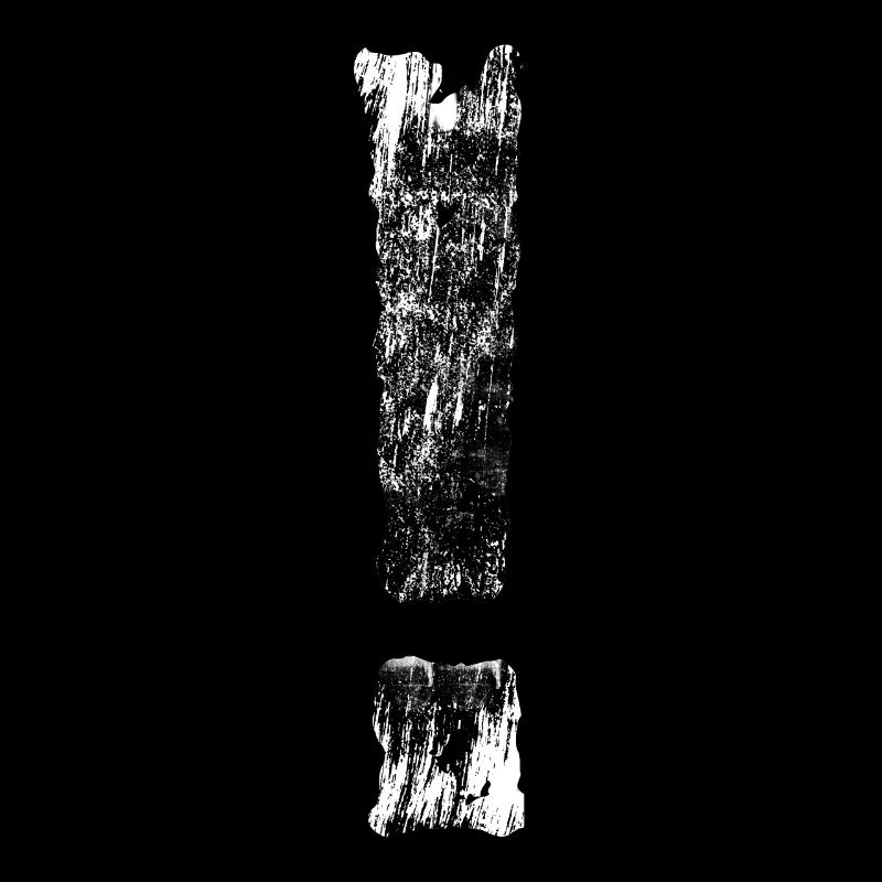 Point d’exclamation cool Signe de ponctuation Exclamation