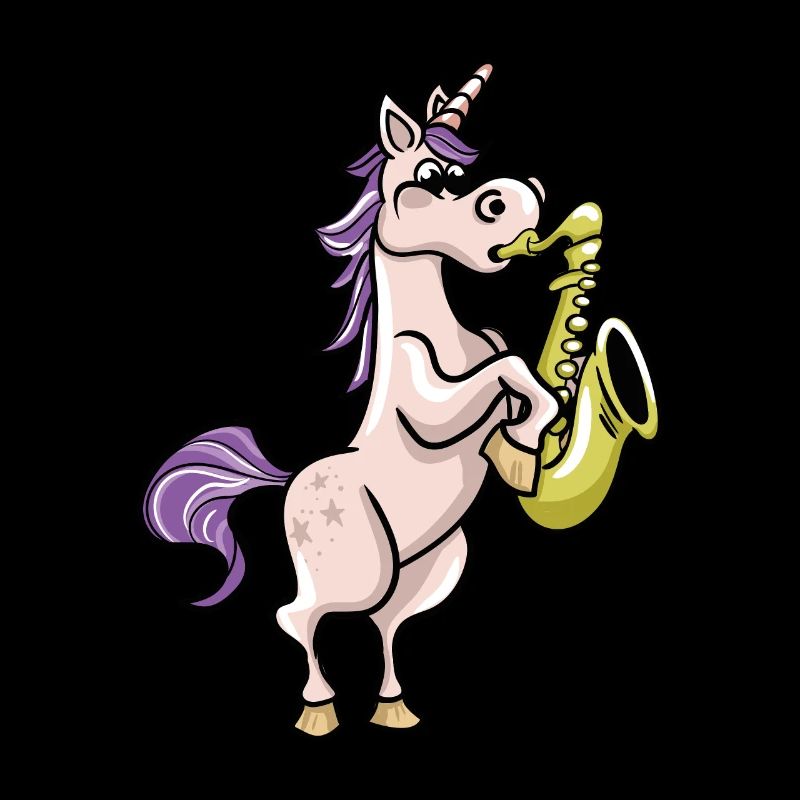 Saxophonist Einhorn