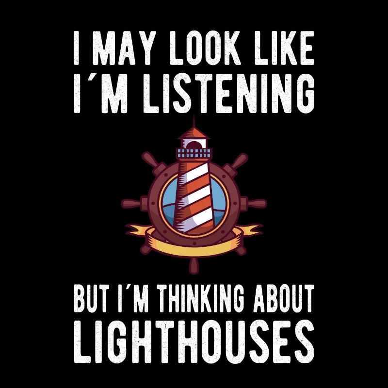 Lighthouse Seaside thinking about lighthouses