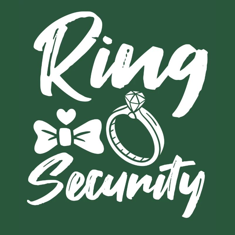 Funny Wedding Ring Security Bearer Outfit