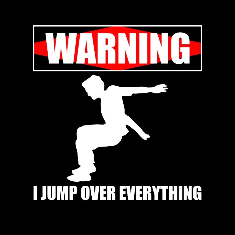 Warning I Jump Over Everything Parkour Runner