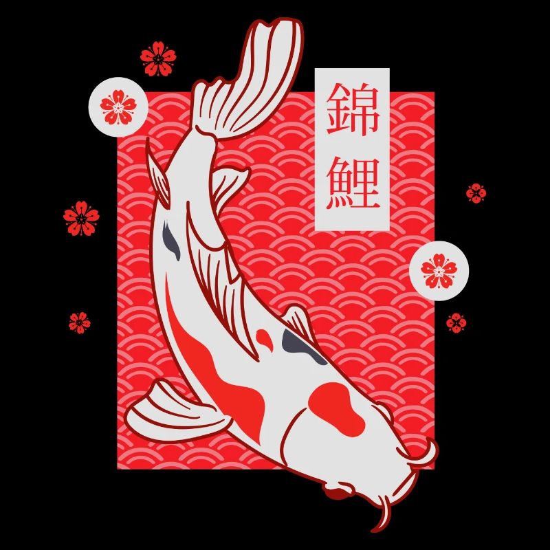 Koi Japanese Pattern