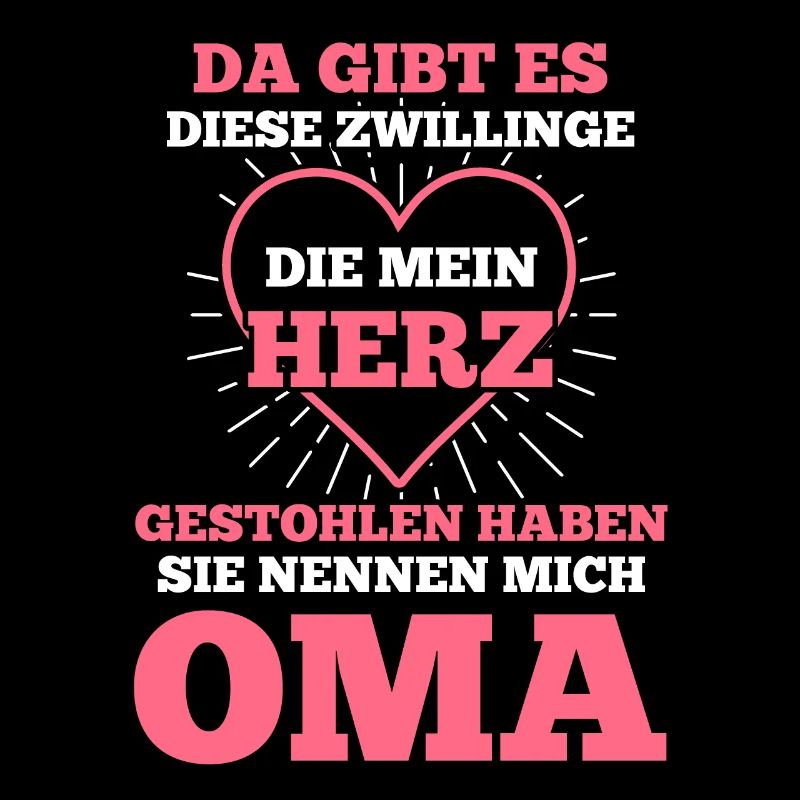 Oma Zwillinge Enkel Großmutter