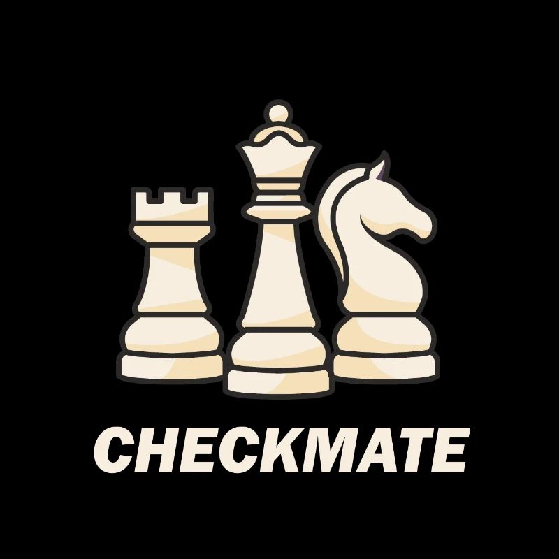 Checkmate Schach Schachmatt Geschenk
