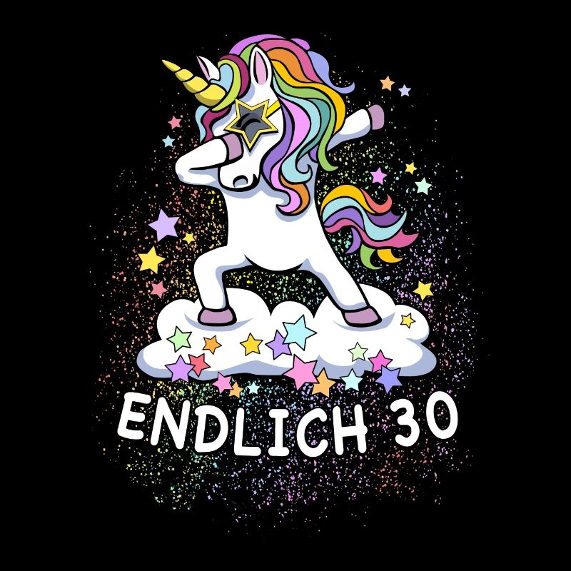 30. Geburtstag / Einhorn
